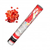 Пневмохлопушка 30 см, сердечки - Купить конфетти в Астрахани | серпантин - хлопушки