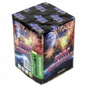 Пояс астероидов 16 x 0,8" - Салюты и фейерверки на 16 залпов в Астрахани