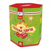 Госпожа удача 19 х 1,2" - Салюты и фейерверки на 19 залпов купить в Астрахани