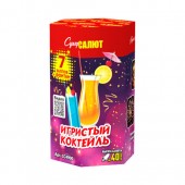 Супер салют Игристый коктейль 7 х 0,8" Фонтан + салют - Купить наземные фонтаны в Астрахани