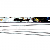 Свеча бенгальская 65 см (4шт) Новогодние желтые СБ4650 - Большие бенгальские огни в Астрахани